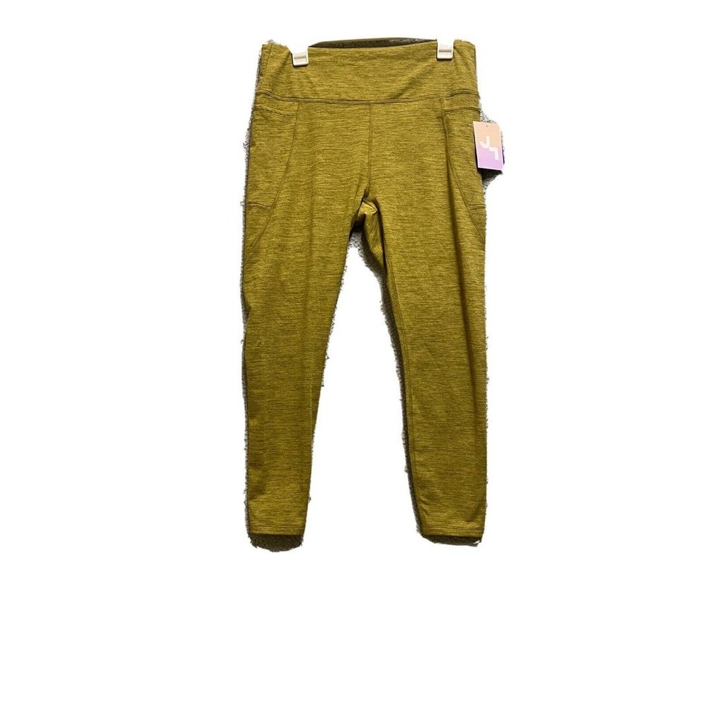 Women's High Rise Army Green Leggings Joy Lab Size XL NWT